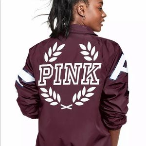 Victoria’s Secret PINK Sherpa Coach Jacket‎ Large L